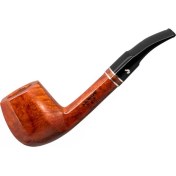 Resim Şahin Üç Yıldız 484 9mm. Filtreli Ebonit Saplı Pipo 