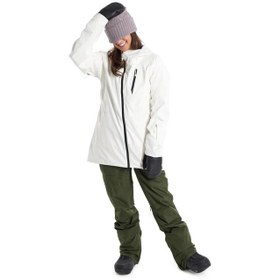 Resim Burton Pyne True Kadın Beyaz Snowboard Ceketi 