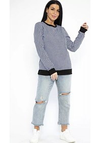 Resim Modelena Sweatshirt 275036879 Mavi 