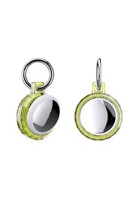 Resim Apple Uyumlu AirTag Anahtarlık & Kılıf - Renkli Şeffaf Kılıf - 6 Renk 