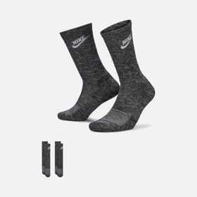 Resim Nike Dri-Fit Everyday Plus Cushioned Crew Melange Knitting (1 Pairs) Erkek Çorap 