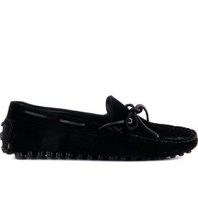 Resim Sail Lakers - Siyah Süet Erkek Loafer 