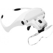 Resim Nikula 5 Lens 1 0x 3 5x, 2led Işıklı Ile Ayarlanabilir Gözlük Büyüteç9892b2 