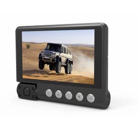 Resim gaman 1080P 3 Kameralı Wifi Araç İçi Kamera WDR Video Kayıt Cihazı Ön-Arka-Araç İçi Kayıt Cihazı 