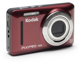 Resim Kodak Friendly Zoom FZ53/5x Yakınlaştırma Dijital Fotoğraf Makinesi-Lacivert 