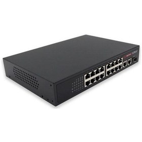 Resim Wellbox 16+2 POE Switch 16 Port + 2 Uplink 100 Mbit Switch 