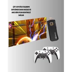 Resim Retro Oyun Konsolu Yüksek Çözünürlük Ve Geniş Oyun Seçenekleri 