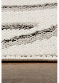 Resim Kaşmir Halı 7/24 Iskandinav Elegance Napoli Gri 120X180 CM Salon Mutfak Halısı Yolluk Kilim 