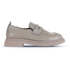 Resim Bueno Shoes Gri Deri Kadın Loafer 01wz4000 
