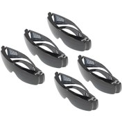 Resim Tenfowee 5 Adet Güneş Tutulması Gözlüğü - Uv Koruma, Abs Malzeme, Hafif Ve Taşınabilir - Yetişkinler İçin Güvenli Gözlem Siyah 