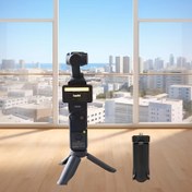 Resim DJI Pocket 2 3 Için Mini Tripod GoPro Action 4 3 Kamera DJI Pocket 2 3 Osmo Mobile 6/5/4/3/2 Sabitleyici Gimbal Masaüstü Tripod 