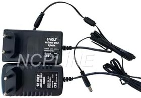 Resim NcpLine 6 ve 12 volt akü şarj cihazı 2li set 12v ve 6v akü şarj aleti maşalı timsah kablolu 