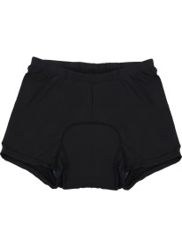 Resim Pabiflo Erkekler Bisiklet Kısa Iç Giyim Jel 3D Yastıklı Bisiklet Pantolon Siyah(M) (Yurt Dışından) 