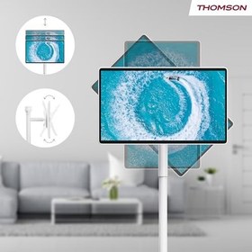 Resim THOMSON 27UE7M45 Go Plus Pro 27UE7M45 27 inç 69 Ekran 4K UHD Dokunmatik Döndürülebilir Tekerlekli Taşınabilir Ekran 