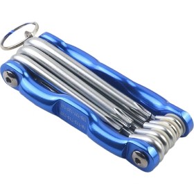 Resim Quueppty Katlanır Altıgen Anahtar Kutusu Uçlu Anahtar Seti Düz Bilyalı Başlı Anahtar Seti Tamir Araba El Aletleri B (Yurt Dışından) 