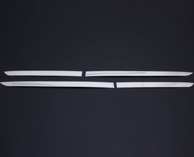 Resim OMSA Fiat Doblo Krom Yan Kapı Çıtası 4 Parça 2022 ve Sonrası 