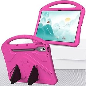 Resim Tablet PC Çantaları Kılıflar Kollar NEC Lavie Tab T12-T1295 DAS 12.6" (2022) Kılıf 12.1 inç Tablet Kılıfı Darbeye Dayanıklı Hafif EVA Tablet Kılıfı Ayarlanabilir Kayışlı Koruyucu Kabuk Çocuklar İçin K 