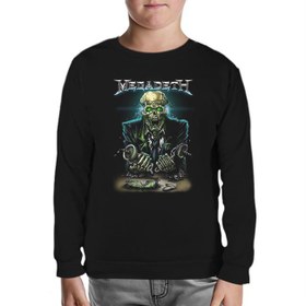 Resim Megadeth - Vic 4 Siyah Çocuk Sweatshirt 