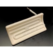 Resim Infrared Seramik Isıtıcı Rezistans Konkav 122X60MM 500W 230V Beyaz Renk Hsc Model 