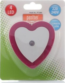 Resim Gece Lambası 4 Led Otomatik Sensörlü 240V 50-60Hz Gece Lambası Pa 