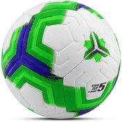 Resim Telvesse Orijinal Futbol Topu Premiera Sert Zemin Halı Saha Futbol Topu Hibrit Yeşil No:5 