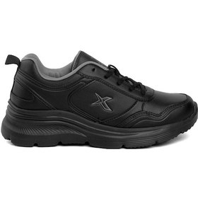 Resim Kinetix 101744141 4w Suomy Pu W 4pr Kadın Klasik Sneaker Siyah-siyah Siyah 