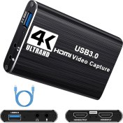 Resim Anunnaki AN4130 HDMI 4K UHD 30HZ Video Capture Cihazı Gamer Yayın ve Kayıt Uyumlu 