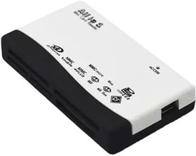 Resim Tak Ve Çalıştır Kart Okuyucusu, Yüksek Hızlı Kart Okuyucusu,6'sı 1 Arada Tasarımlı Yüksek Hızlı USB 2.0 Kart Okuyucu - Kamera İçin Kart Okuyucu, Kompakt Flash Kart Okuyucu, Önizleme ve Paylaşma, Tak v 