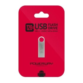Resim Powerway PW-128 128 GB USB 2.0 Flash Bellek 