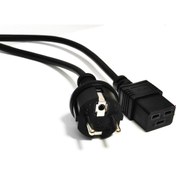 Resim Beek Güç Kablosu, Schuko-c19, 1,8 Metre, 1.00 Mm Power Cable Schuko To C19 1,8m, H05vv-f 36*1.0 