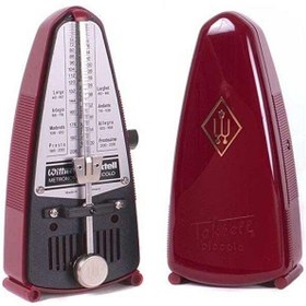 Resim Wittner WP834 Piccolo Mekanik Metronom Bordo 