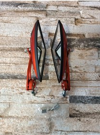 Resim Dikiz Aynası Set Kırmızı 10mm Takım 