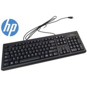 Resim HP PR1101U 697737-142 Usb Kablolu Siyah USB Kablolu Standart Q Klavye 
