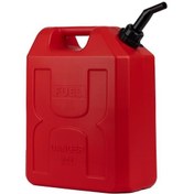 Resim Benzin Bidonu 22 Litre Akaryakıt Mazot Taşıma Doldurm Boşaltma Borulu Plastik Antistatik 