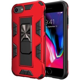 Resim Apple Uyumlu iPhone Se 2020 Kilif Miknatisli Zirh Korumali Silikon Kapak 466280150 