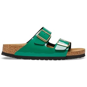 Resim Birkenstock Arizona Bf Patent - Yeşil / 