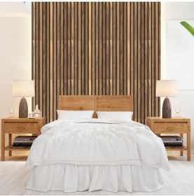 Resim Mony Tasarım Çıta Akustik Duvar Paneli - Tesbih Model 6 mm 