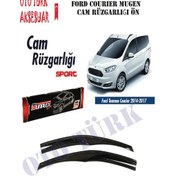 Resim Ford Courier 2014-2017 Mugen Cam Rüzgarlığı Ön 