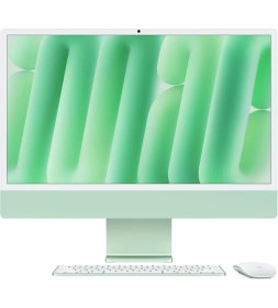 Resim Apple iMac M4 Yeşil MWUY3TU/A 16 GB 256 GB SSD 10C Gpu 24" 4.5k All In One Pc Outlet (Açıklamayı Okuyunuz) 
