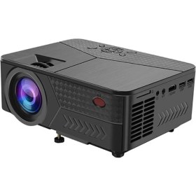 Resim Yüksek Parlaklık 1080P Multimedya Projeksiyon Cihazı, Siyah, Kompakt ve Kullanışlı 