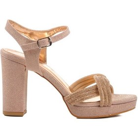 Resim Aspor Pembe Rose Kadın Abiye Ayakkabı Çok Renkli 