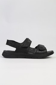 Resim Pierre Cardin ® | PC-7150 - 2115 Siyah-Erkek Sandalet 
