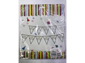 Resim Moresun Buğz Happy Birthday To You Flama Bayrak Süsü 