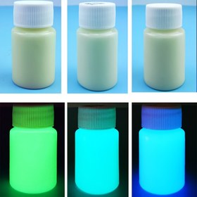 Resim Gece Parlatıcı Boya 1/3 Adet (20 Gram Şişe Başına) Akrilik Luminous Pigment, Dekoratif Gece Parlatıcı Boya, Diy Sanat Boyama, Dış Mekan Ve İç Mekan Sanat El Sanatları, Kanvas, Taşlar, Ahşap, Festival Parti Sanat Malzemeleri 
