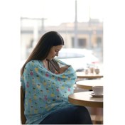 Resim Pineapple %100 Pamuk 2 Katlı Müslin Balenli Baskılı Emzirme Önlüğü - Ztpıneapple 