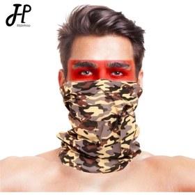 Resim Chaoduo Shop No.39 Tarzı Tek Boyut Military Hiking Scarves Men Polyester Breathable Collar Windproof Anti Uv Neck Cover Face Mask Fishing Hunting Cycling Bandana (Yurt Dışından) 