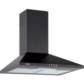 Resim Esty 2240 60 cm Siyah Davlumbaz 