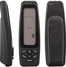 Resim Electra Rc-4 / Rc-3 / Rc-7wmz Klima Kumandasi Siyah Uzun Ekran 