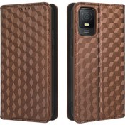 Resim Tcl 403 İçin Flip Cover Darbeye Dayanıklı Deri Kapak 