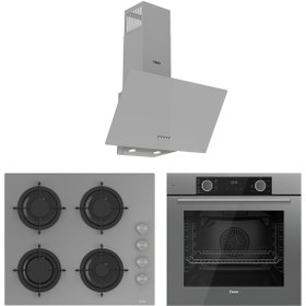 Resim Ferre Grey Mila Fryart Ankastre Set ( D088+CS208+XE63CPR) 